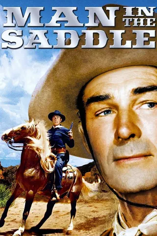 Görsel: TMDB Man in the Saddle afişi