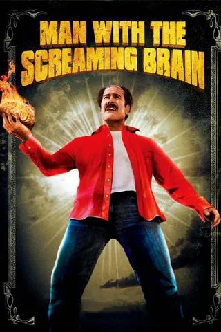 Görsel: TMDB Man with the Screaming Brain afişi