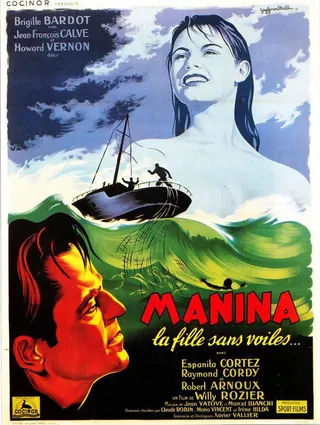 Manina la fille sans voiles afişi