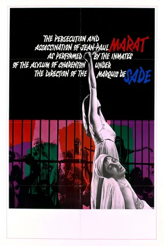 Görsel: TMDB Marat/Sade afişi