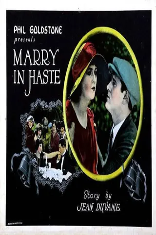Marry in Haste afişi