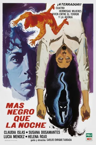 Más negro que la noche afişi
