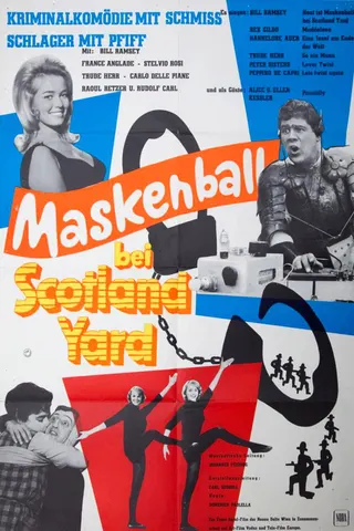 Görsel: TMDB Maskenball bei Scotland Yard afişi