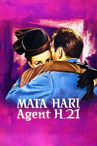 Mata Hari, agent H 21 afişi