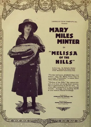 Melissa of the Hills afişi