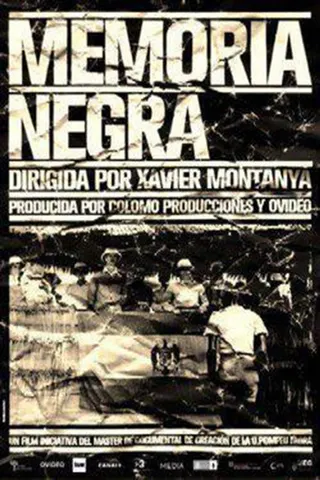 Memoria negra afişi