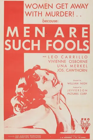 Men Are Such Fools afişi