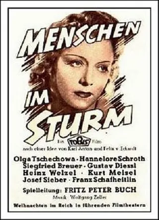 Görsel: TMDB Menschen im Sturm afişi