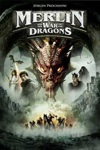 Görsel: TMDB Merlin and the War of the Dragons afişi