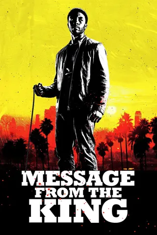 Görsel: TMDB Message from the King afişi