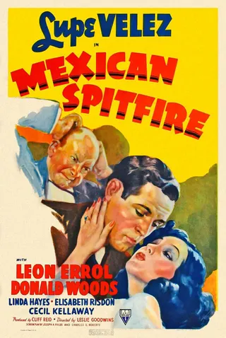 Görsel: RKO Radio Pictures (Promotional picture) / Kamu malı Mexican Spitfire afişi