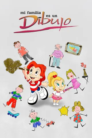 Görsel: TMDB Mi familia es un dibujo afişi