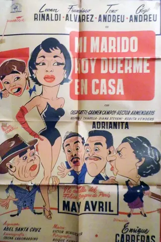 Görsel: TMDB Mi marido hoy duerme en casa afişi