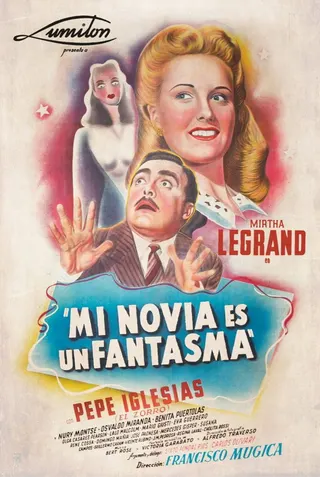 Mi novia es un fantasma afişi