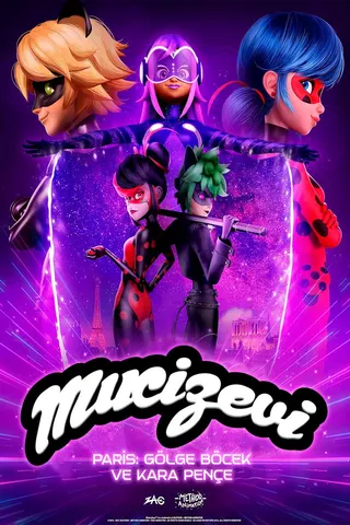 Miraculous World: Paris, Tales of Shadybug and Claw Noir afişi