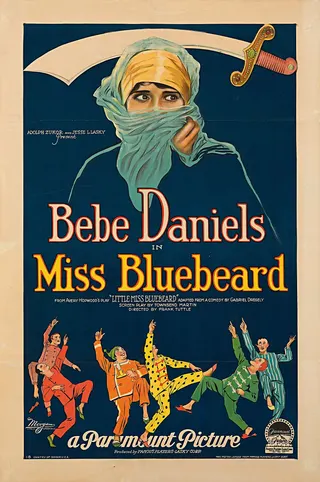 Miss Bluebeard afişi