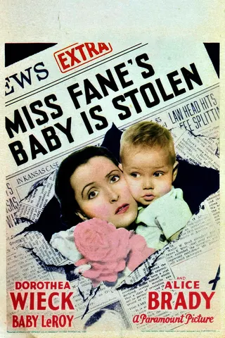 Görsel: TMDB Miss Fane's Baby Is Stolen afişi