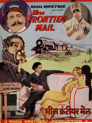 Miss Frontier Mail afişi
