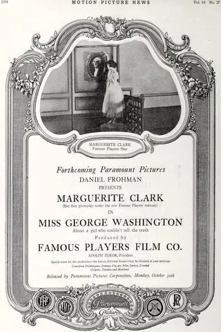 Miss George Washington afişi