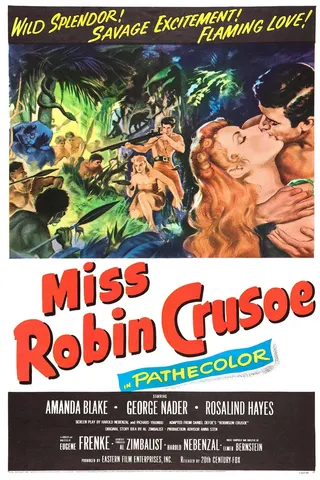 Görsel: TMDB Miss Robin Crusoe afişi