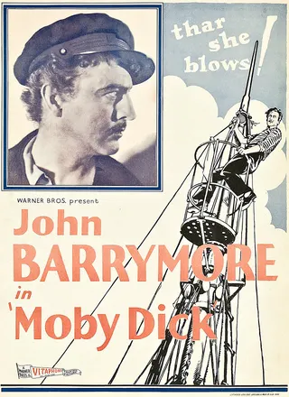 Görsel: Vitaphone Corporation / Kamu malı Moby Dick afişi