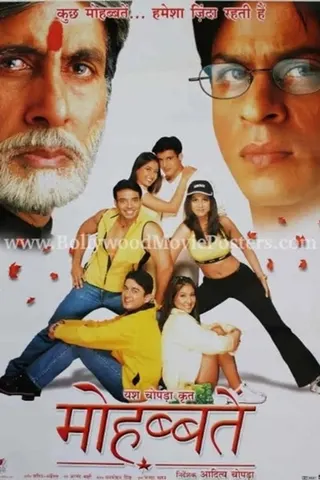 Mohabbatein afişi