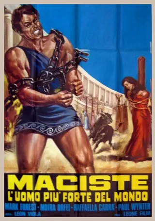 Görsel: TMDB Mole Men Against the Son of Hercules afişi