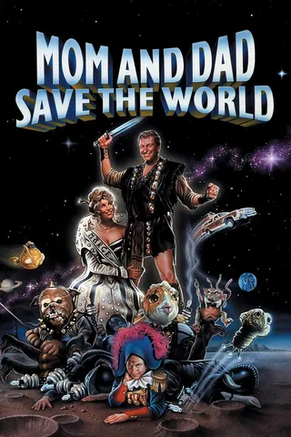 Görsel: TMDB Mom and Dad Save the World afişi