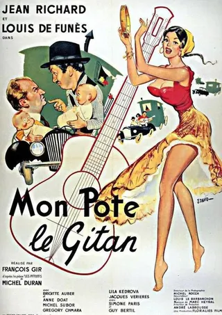 Mon pote le gitan afişi