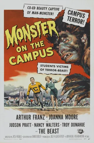 Monster on the Campus afişi