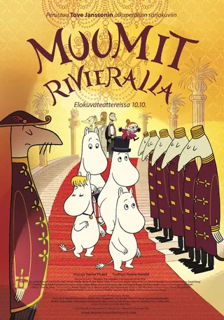Görsel: TMDB Moomins on the Riviera afişi