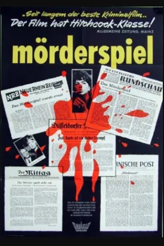 Görsel: TMDB Mörderspiel afişi