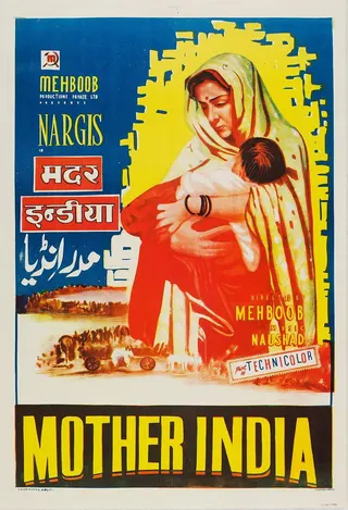 Görsel: TMDB Mother India afişi