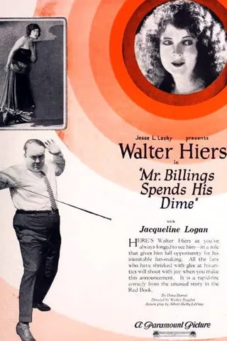 Görsel: TMDB Mr. Billings Spends His Dime afişi