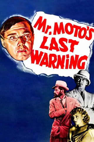 Mr. Moto's Last Warning afişi