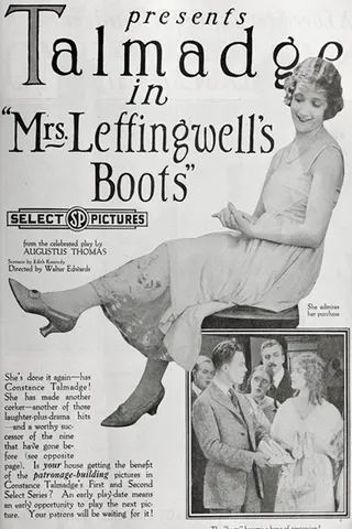 Görsel: TMDB Mrs. Leffingwell's Boots afişi