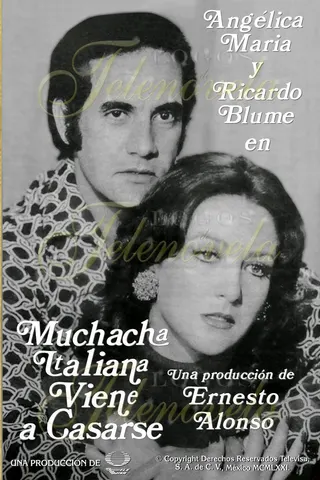 Muchacha italiana viene a casarse afişi