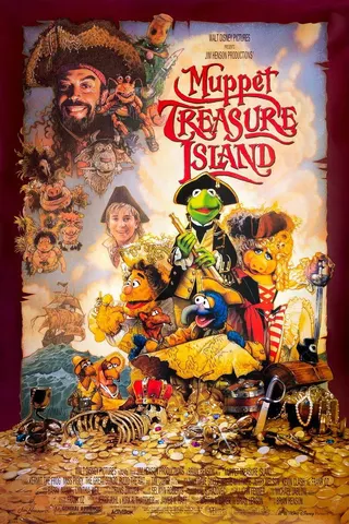 Görsel: TMDB Muppet Treasure Island afişi
