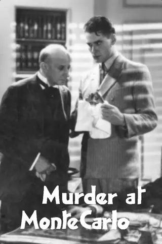 Murder at Monte Carlo afişi