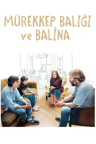 Mürekkep Balığı ve Balina afişi