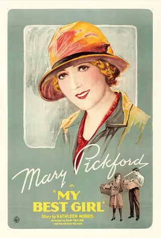 Görsel: H. C. Miner Litho Co. / Kamu malı My Best Girl afişi