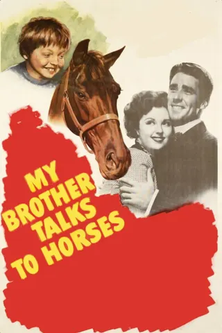 My Brother Talks to Horses afişi
