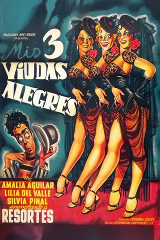 Görsel: TMDB My Three Merry Widows afişi