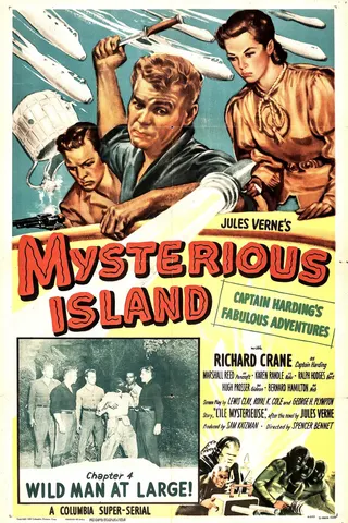 Görsel: TMDB Mysterious Island afişi