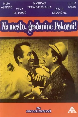 Görsel: TMDB Na mesto, gradjanine Pokorni! afişi
