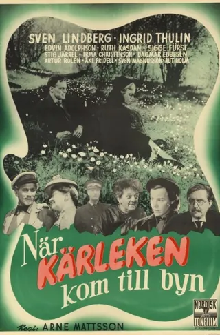 När kärleken kom till byn afişi
