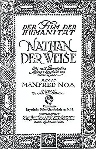 Nathan the Wise afişi