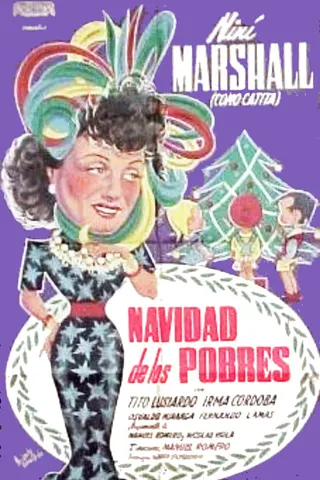 Navidad de los pobres afişi