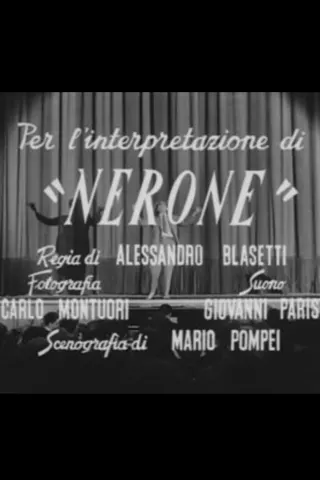 Görsel: TMDB Nerone afişi