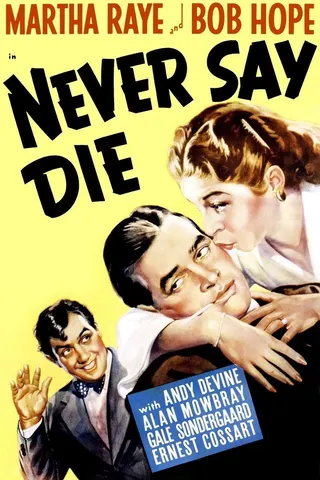 Görsel: TMDB Never Say Die afişi